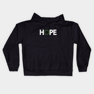 Hope typographic artwork Kids Hoodie